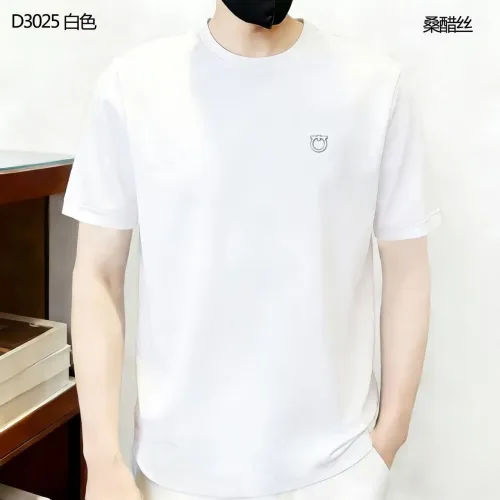 Replica Salvatore Ferragamo T-Shirts Short Sleeved For Men #1411534 $38.00 USD for Wholesale