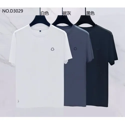 Replica Moncler T-Shirts Short Sleeved For Men #1411538 $38.00 USD for Wholesale