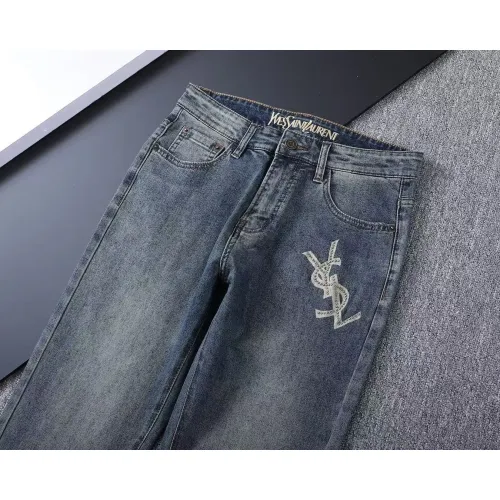 Replica Yves Saint Laurent YSL Jeans For Men #1411575 $45.00 USD for Wholesale