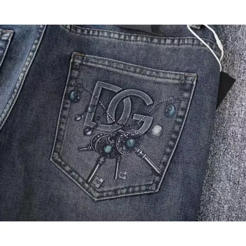 Replica Dolce & Gabbana D&G Jeans For Men #1411576 $45.00 USD for Wholesale