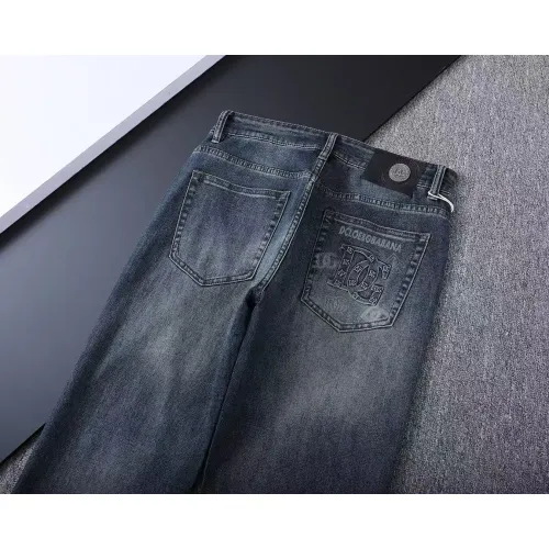 Replica Dolce & Gabbana D&G Jeans For Men #1411577 $45.00 USD for Wholesale