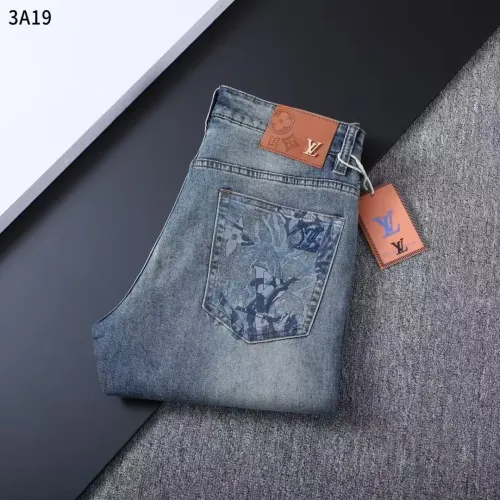Louis Vuitton LV Jeans For Men #1411592 $45.00 USD, Wholesale Replica Louis Vuitton LV Jeans