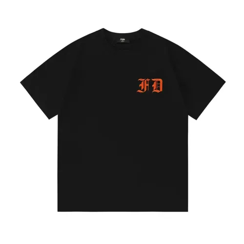 Fendi T-Shirts Short Sleeved For Unisex #1411659 $45.00 USD, Wholesale Replica Fendi T-Shirts