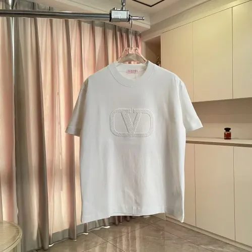 Valentino T-Shirts Short Sleeved For Unisex #1411682 $48.00 USD, Wholesale Replica Valentino T-Shirts