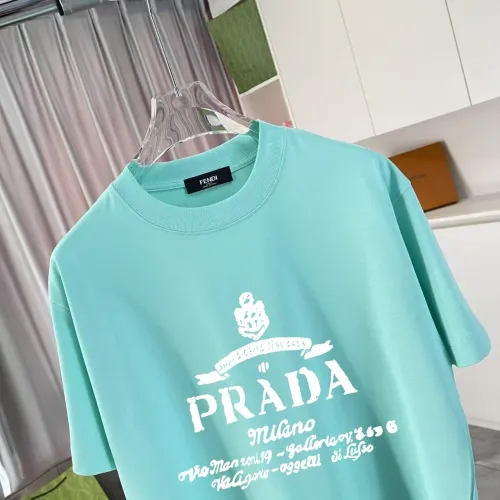 Replica Prada T-Shirts Short Sleeved For Unisex #1411693 $42.00 USD for Wholesale
