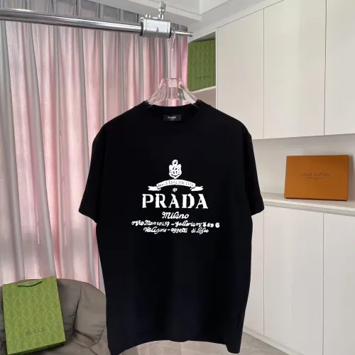 Prada T-Shirts Short Sleeved For Unisex #1411694 $42.00 USD, Wholesale Replica Prada T-Shirts