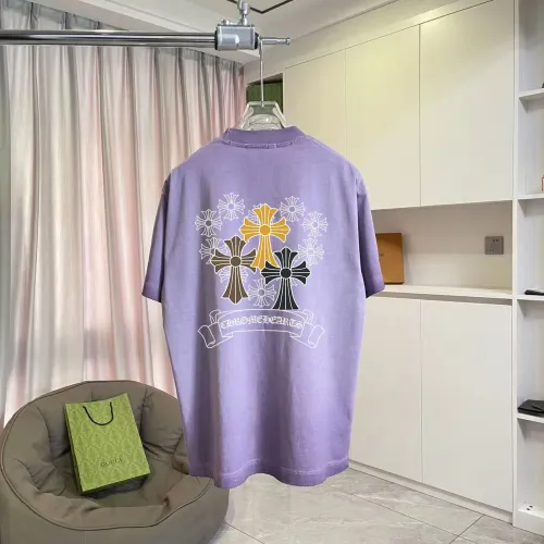 Chrome Hearts T-Shirts Short Sleeved For Unisex #1411720 $45.00 USD, Wholesale Replica Chrome Hearts T-Shirts