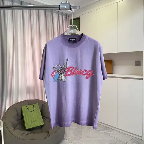 Balenciaga T-Shirts Short Sleeved For Unisex #1411739 $45.00 USD, Wholesale Replica Balenciaga T-Shirts