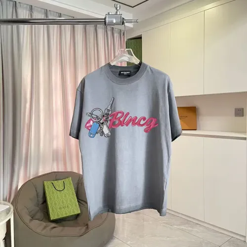 Balenciaga T-Shirts Short Sleeved For Unisex #1411741 $45.00 USD, Wholesale Replica Balenciaga T-Shirts