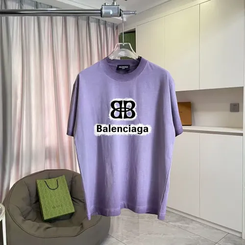 Balenciaga T-Shirts Short Sleeved For Unisex #1411753 $45.00 USD, Wholesale Replica Balenciaga T-Shirts