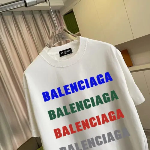 Replica Balenciaga T-Shirts Short Sleeved For Unisex #1411762 $45.00 USD for Wholesale