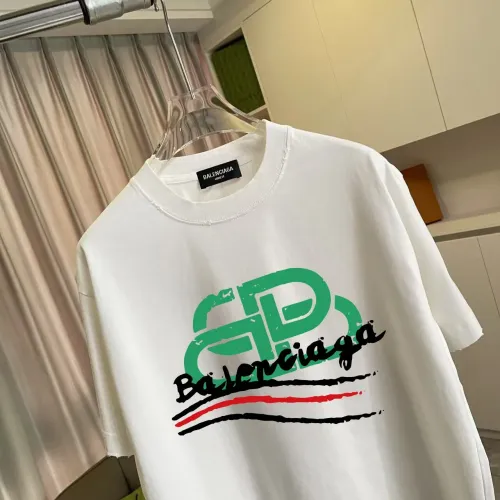 Replica Balenciaga T-Shirts Short Sleeved For Unisex #1411766 $45.00 USD for Wholesale
