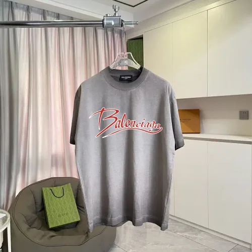 Balenciaga T-Shirts Short Sleeved For Unisex #1411776 $45.00 USD, Wholesale Replica Balenciaga T-Shirts