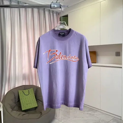 Balenciaga T-Shirts Short Sleeved For Unisex #1411777 $45.00 USD, Wholesale Replica Balenciaga T-Shirts