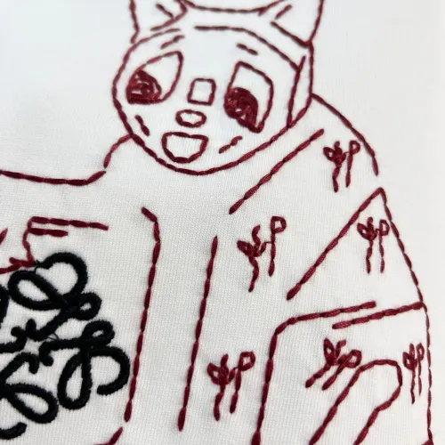 Replica LOEWE T-Shirts Short Sleeved For Unisex #1411808 $45.00 USD for Wholesale