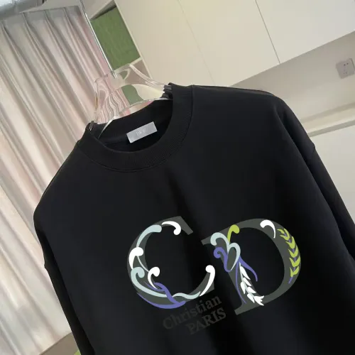Replica Christian Dior Hoodies Long Sleeved For Unisex #1411821 $52.00 USD for Wholesale