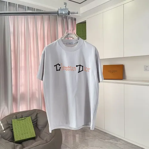 Christian Dior T-Shirts Short Sleeved For Unisex #1411965 $42.00 USD, Wholesale Replica Christian Dior T-Shirts