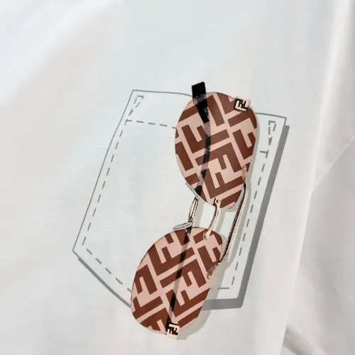 Replica Fendi T-Shirts Short Sleeved For Unisex #1411978 $45.00 USD for Wholesale