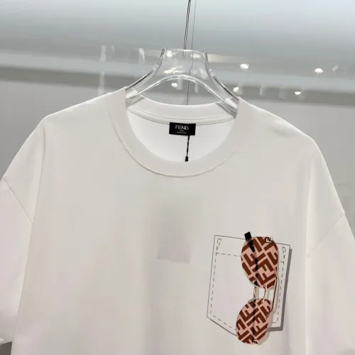 Replica Fendi T-Shirts Short Sleeved For Unisex #1411978 $45.00 USD for Wholesale
