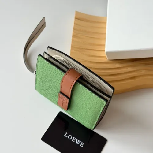 Replica LOEWE Wallet For Unisex #1412041 $56.00 USD for Wholesale