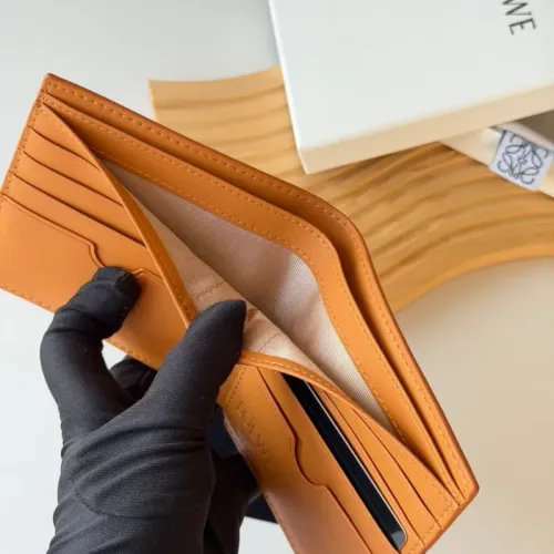 Replica LOEWE Wallet For Men #1412058 $56.00 USD for Wholesale