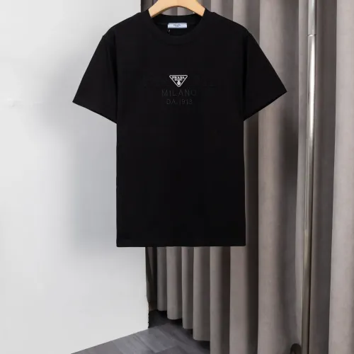 Prada T-Shirts Short Sleeved For Men #1412062 $36.00 USD, Wholesale Replica Prada T-Shirts