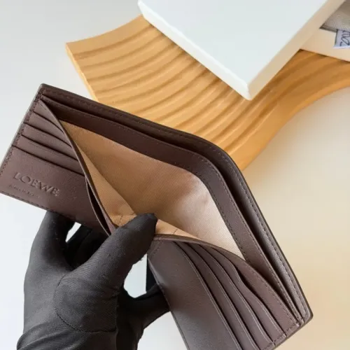 Replica LOEWE Wallet For Men #1412066 $56.00 USD for Wholesale