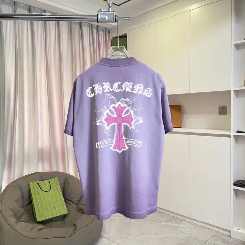 Chrome Hearts T-Shirts Short Sleeved For Unisex #1412079 $45.00 USD, Wholesale Replica Chrome Hearts T-Shirts