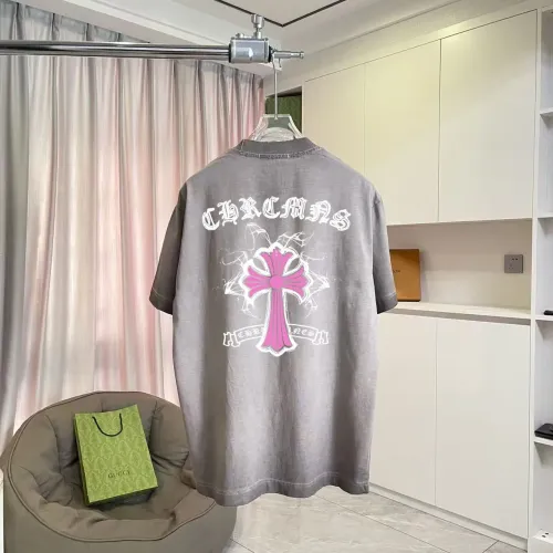 Chrome Hearts T-Shirts Short Sleeved For Unisex #1412080 $45.00 USD, Wholesale Replica Chrome Hearts T-Shirts