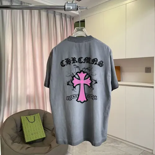 Chrome Hearts T-Shirts Short Sleeved For Unisex #1412081 $45.00 USD, Wholesale Replica Chrome Hearts T-Shirts