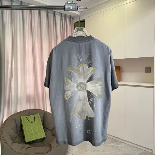 Chrome Hearts T-Shirts Short Sleeved For Unisex #1412103 $45.00 USD, Wholesale Replica Chrome Hearts T-Shirts