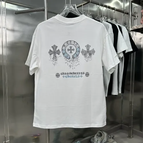 Chrome Hearts T-Shirts Short Sleeved For Unisex #1412109 $42.00 USD, Wholesale Replica Chrome Hearts T-Shirts