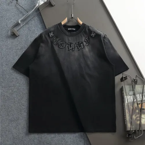 Chrome Hearts T-Shirts Short Sleeved For Unisex #1412112 $52.00 USD, Wholesale Replica Chrome Hearts T-Shirts
