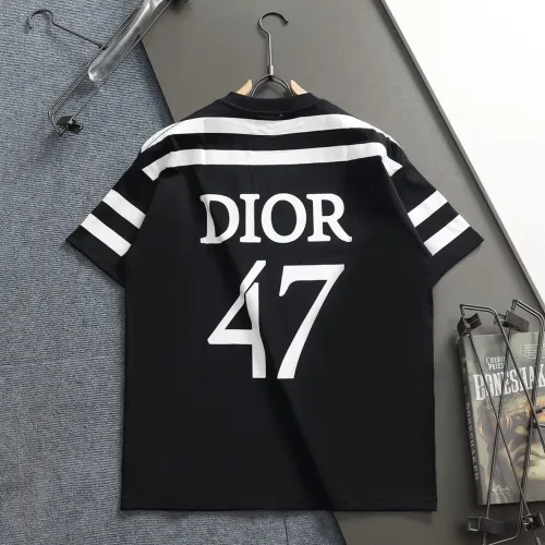 Replica Christian Dior T-Shirts Short Sleeved For Unisex #1412121 $42.00 USD for Wholesale