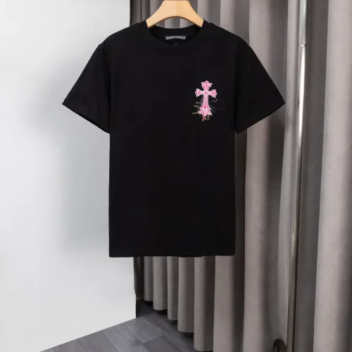 Replica Chrome Hearts T-Shirts Short Sleeved For Men #1412125 $36.00 USD for Wholesale