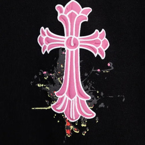 Replica Chrome Hearts T-Shirts Short Sleeved For Men #1412125 $36.00 USD for Wholesale