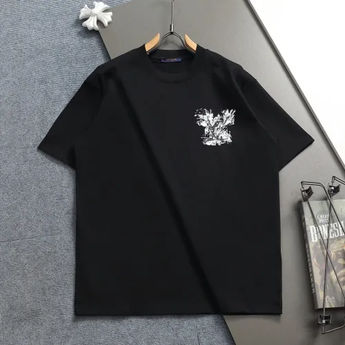 Louis Vuitton LV T-Shirts Short Sleeved For Unisex #1412137 $52.00 USD, Wholesale Replica Louis Vuitton LV T-Shirts