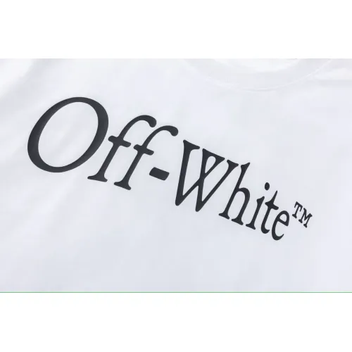 Replica Off-White T-Shirts Short Sleeved For Unisex #1412163 $32.00 USD for Wholesale