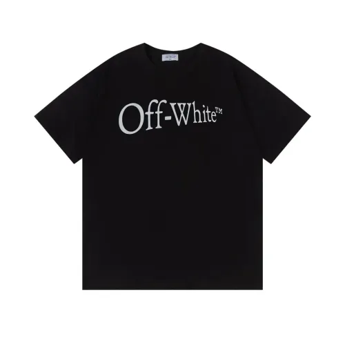 Off-White T-Shirts Short Sleeved For Unisex #1412164 $32.00 USD, Wholesale Replica Off-White T-Shirts