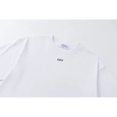 Replica Off-White T-Shirts Short Sleeved For Unisex #1412165 $32.00 USD for Wholesale