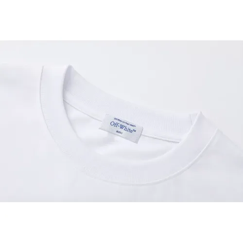 Replica Off-White T-Shirts Short Sleeved For Unisex #1412167 $32.00 USD for Wholesale