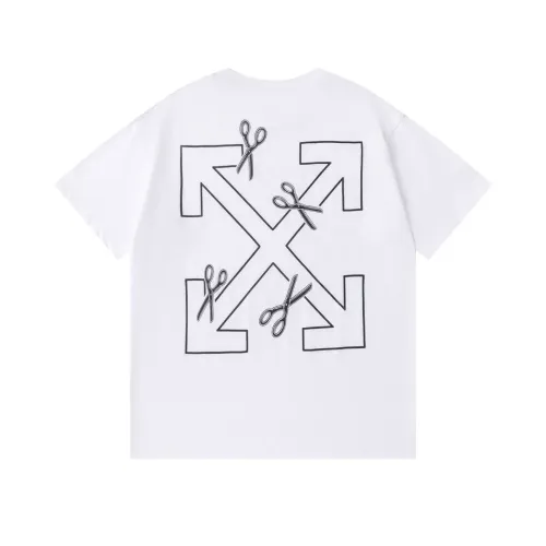 Off-White T-Shirts Short Sleeved For Unisex #1412169 $32.00 USD, Wholesale Replica Off-White T-Shirts