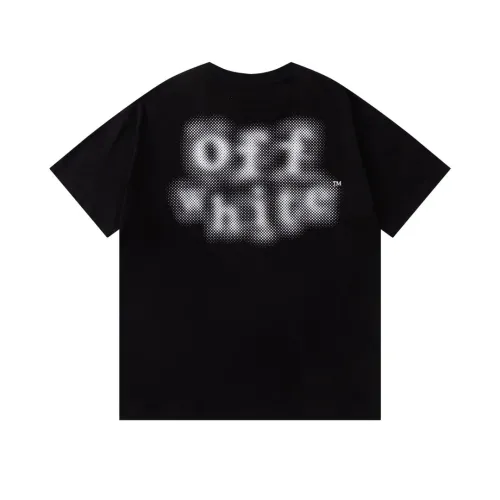 Off-White T-Shirts Short Sleeved For Unisex #1412172 $32.00 USD, Wholesale Replica Off-White T-Shirts