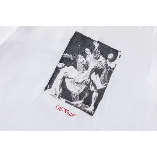 Replica Off-White T-Shirts Short Sleeved For Unisex #1412175 $32.00 USD for Wholesale