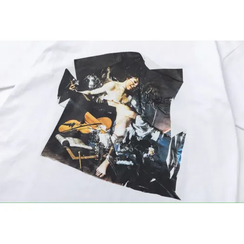 Replica Off-White T-Shirts Short Sleeved For Unisex #1412185 $32.00 USD for Wholesale