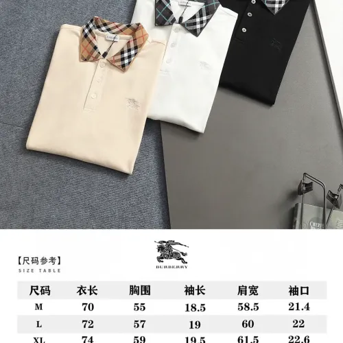 Replica Burberry T-Shirts Short Sleeved For Men #1412197 $48.00 USD for Wholesale