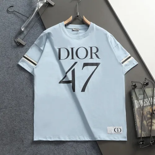 Christian Dior T-Shirts Short Sleeved For Unisex #1412199 $40.00 USD, Wholesale Replica Christian Dior T-Shirts
