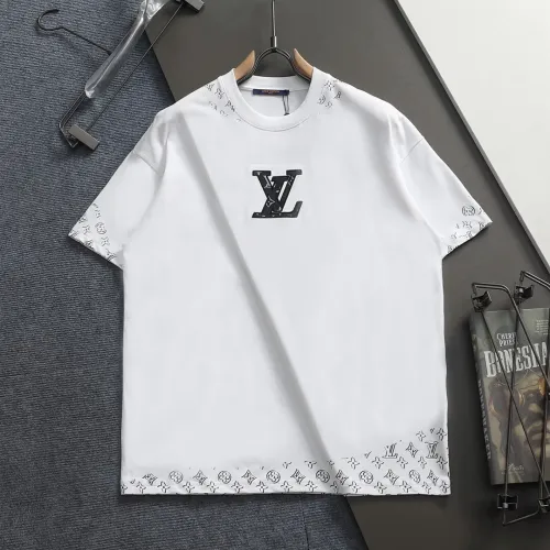 Louis Vuitton LV T-Shirts Short Sleeved For Unisex #1412235 $40.00 USD, Wholesale Replica Louis Vuitton LV T-Shirts