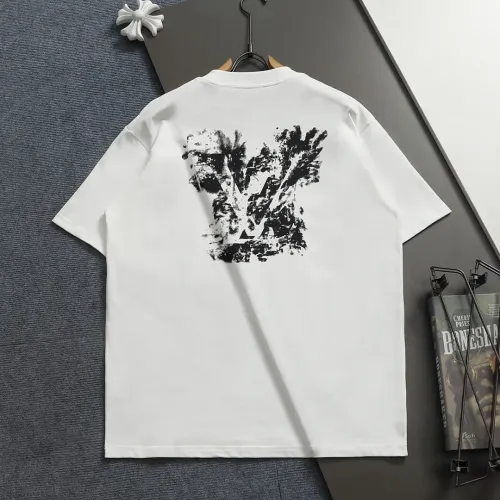 Louis Vuitton LV T-Shirts Short Sleeved For Unisex #1412270 $48.00 USD, Wholesale Replica Louis Vuitton LV T-Shirts