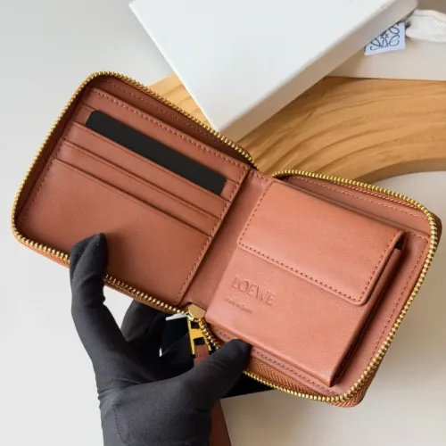Replica LOEWE Wallet For Unisex #1412277 $56.00 USD for Wholesale